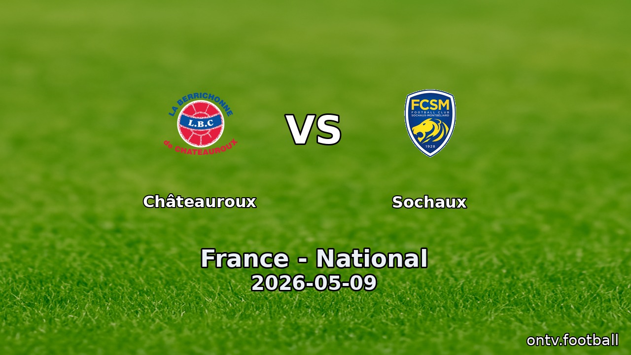 Châteauroux vs Sochaux