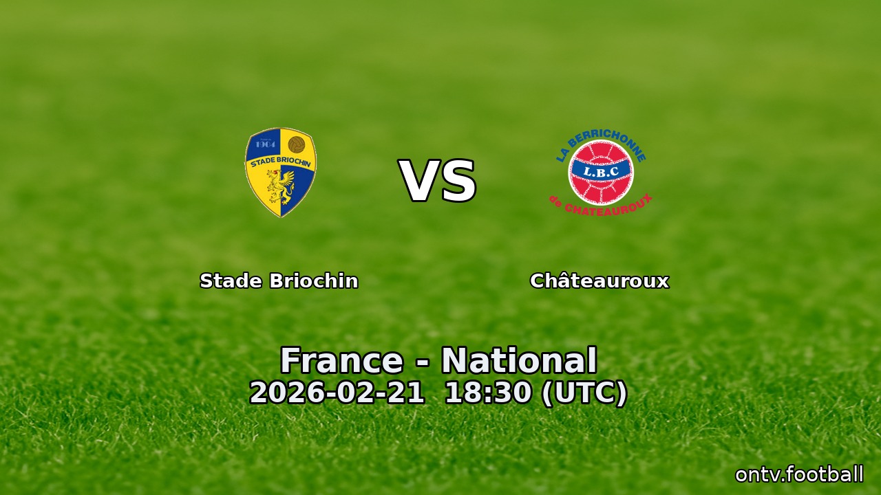 Stade Briochin vs Châteauroux