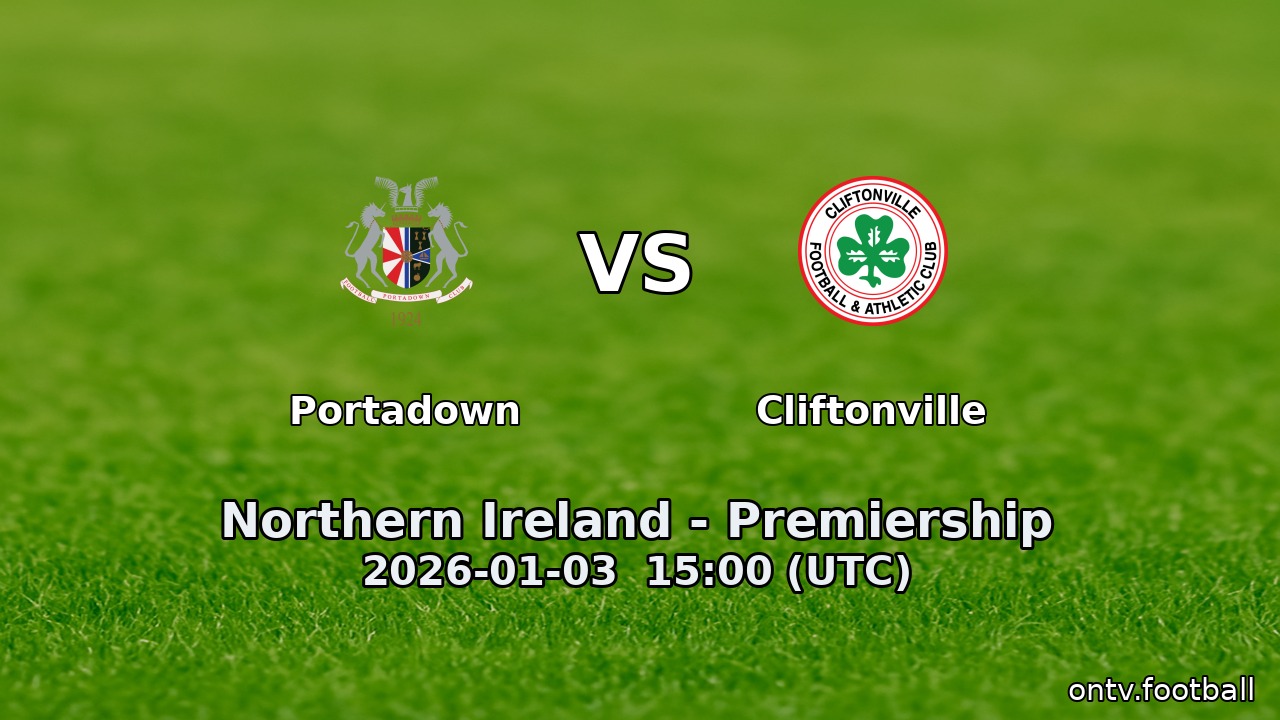 Portadown vs Cliftonville