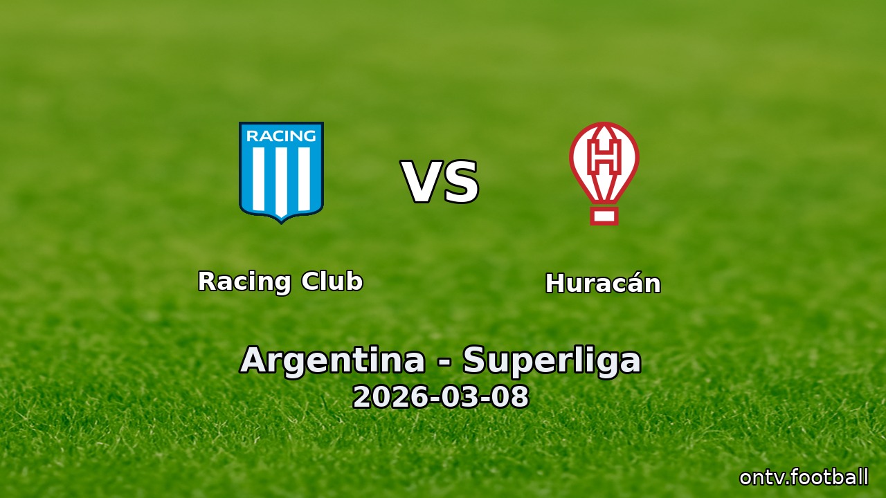 Racing Club vs Huracán