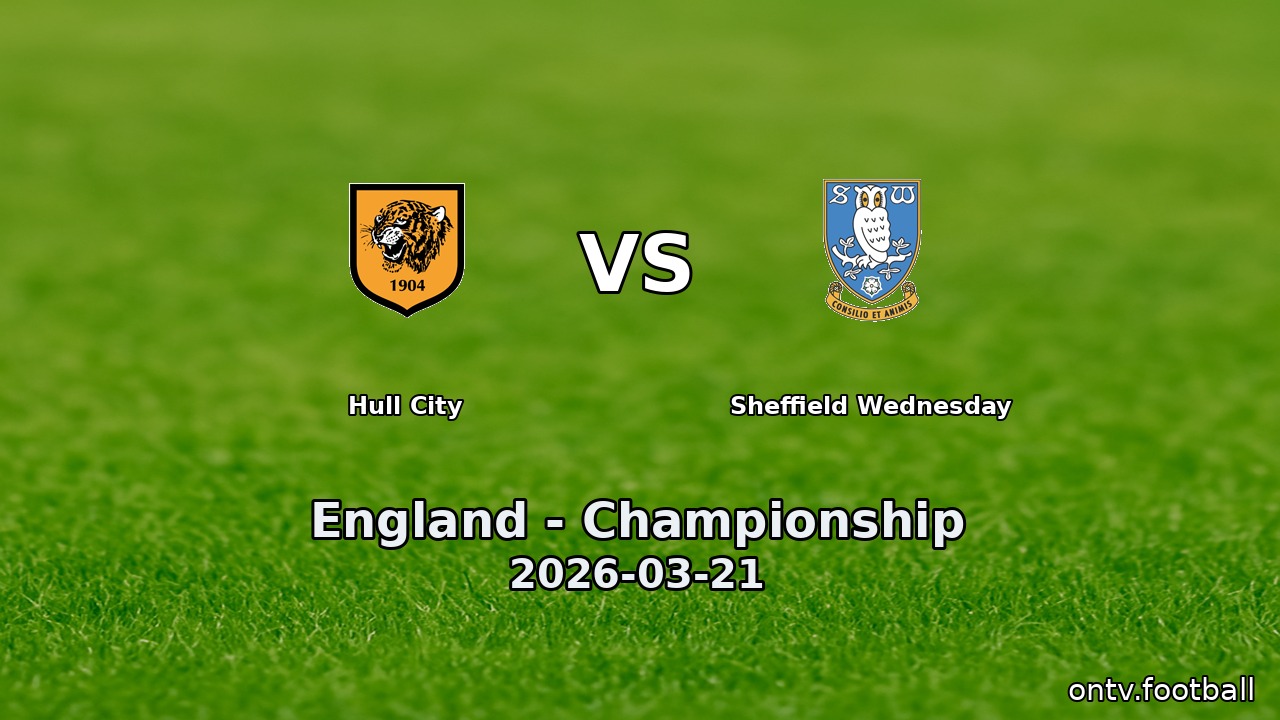 Hull City vs Sheffield Wednesday