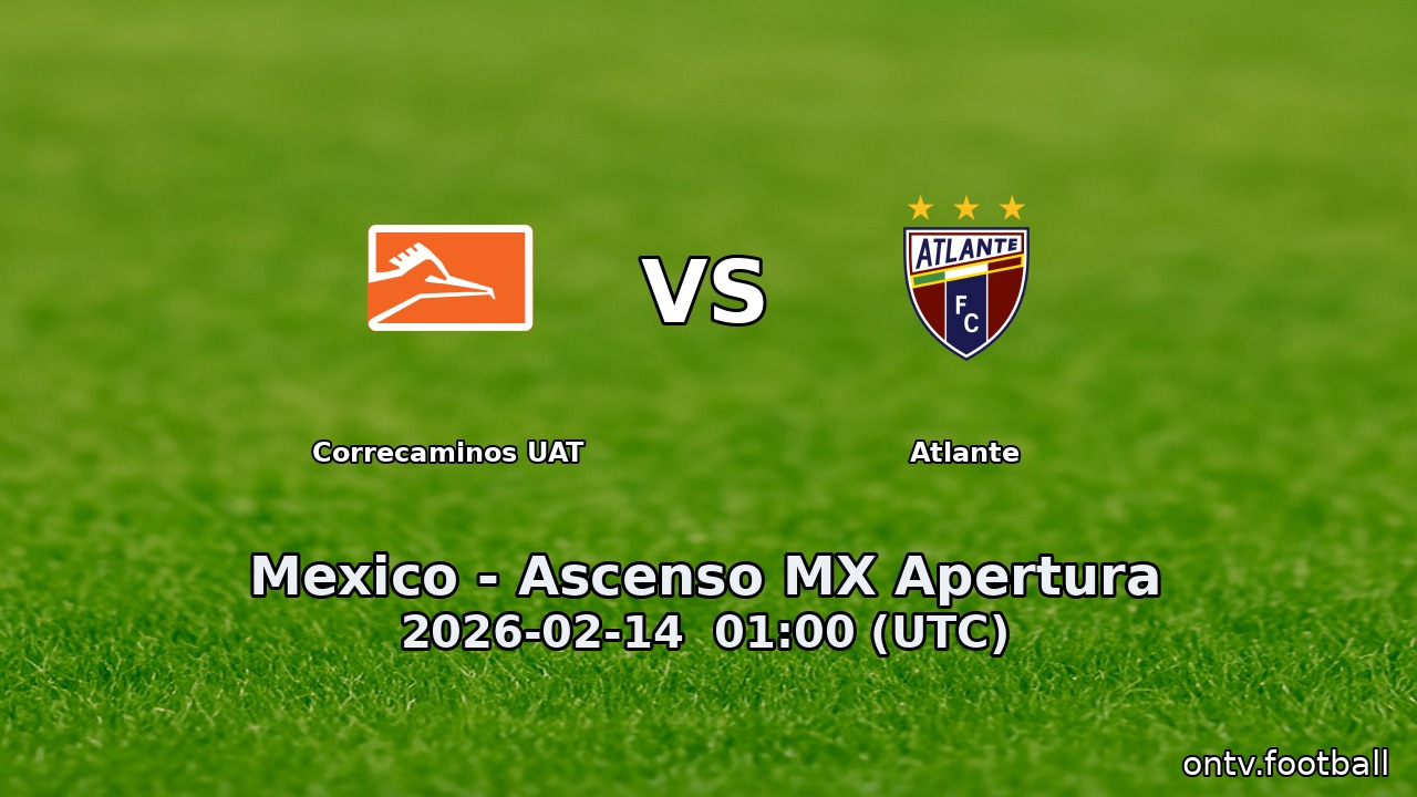 Correcaminos UAT vs Atlante