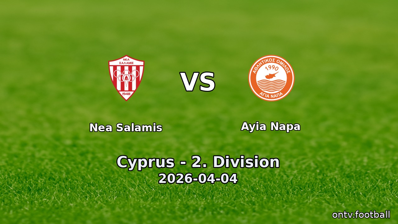 Nea Salamis vs Ayia Napa