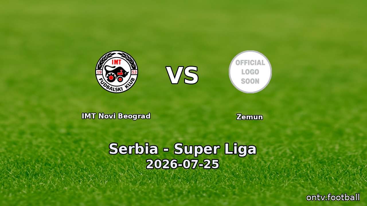 IMT Novi Beograd vs Zemun
