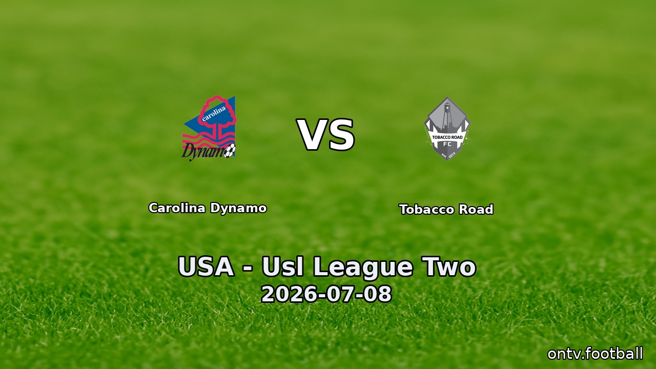 Carolina Dynamo vs Tobacco Road