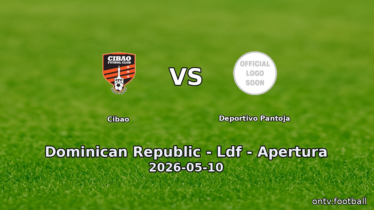 Cibao vs Deportivo Pantoja