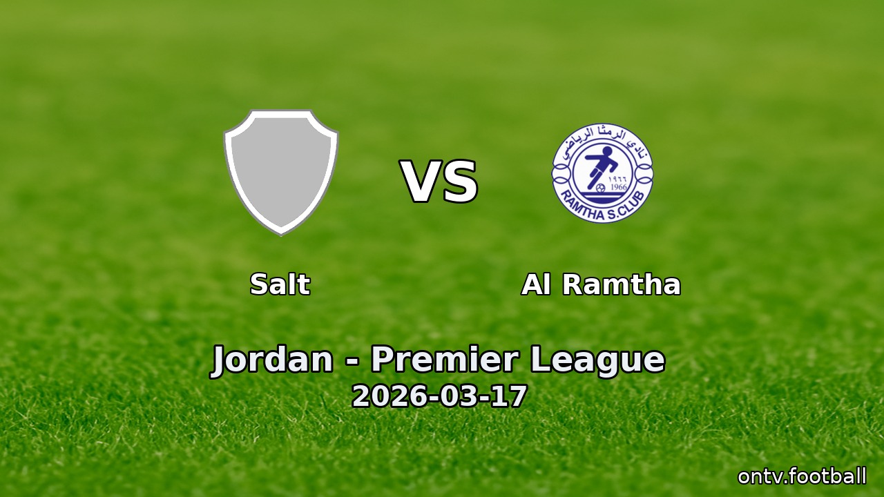 Salt vs Al Ramtha