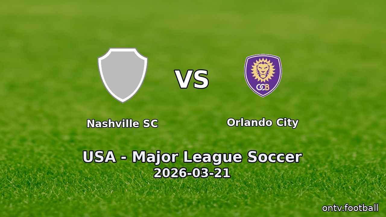 Nashville SC vs Orlando City