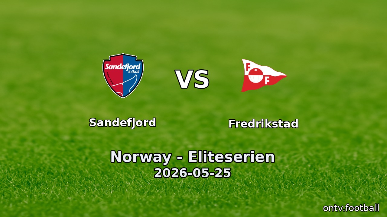 Sandefjord vs Fredrikstad