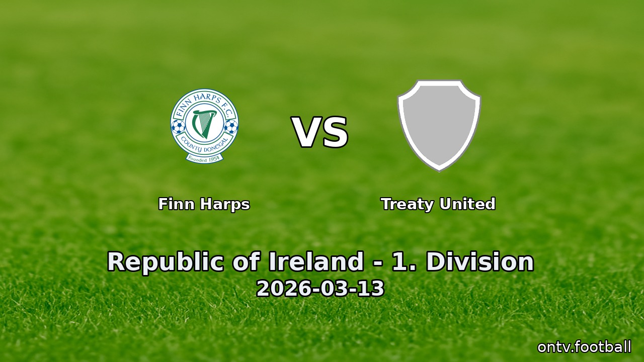 Finn Harps vs Treaty United