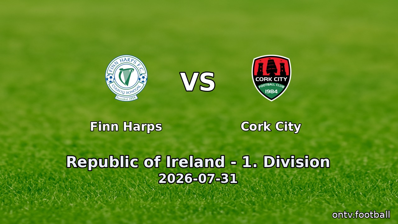 Finn Harps vs Cork City