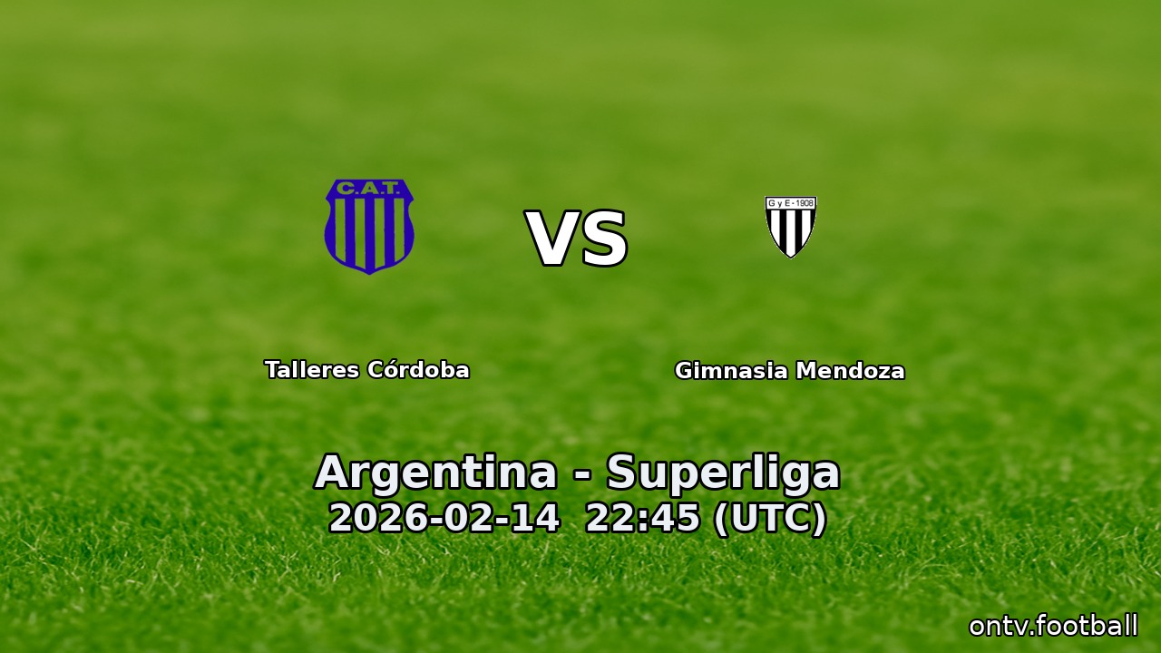 Talleres Córdoba vs Gimnasia Mendoza