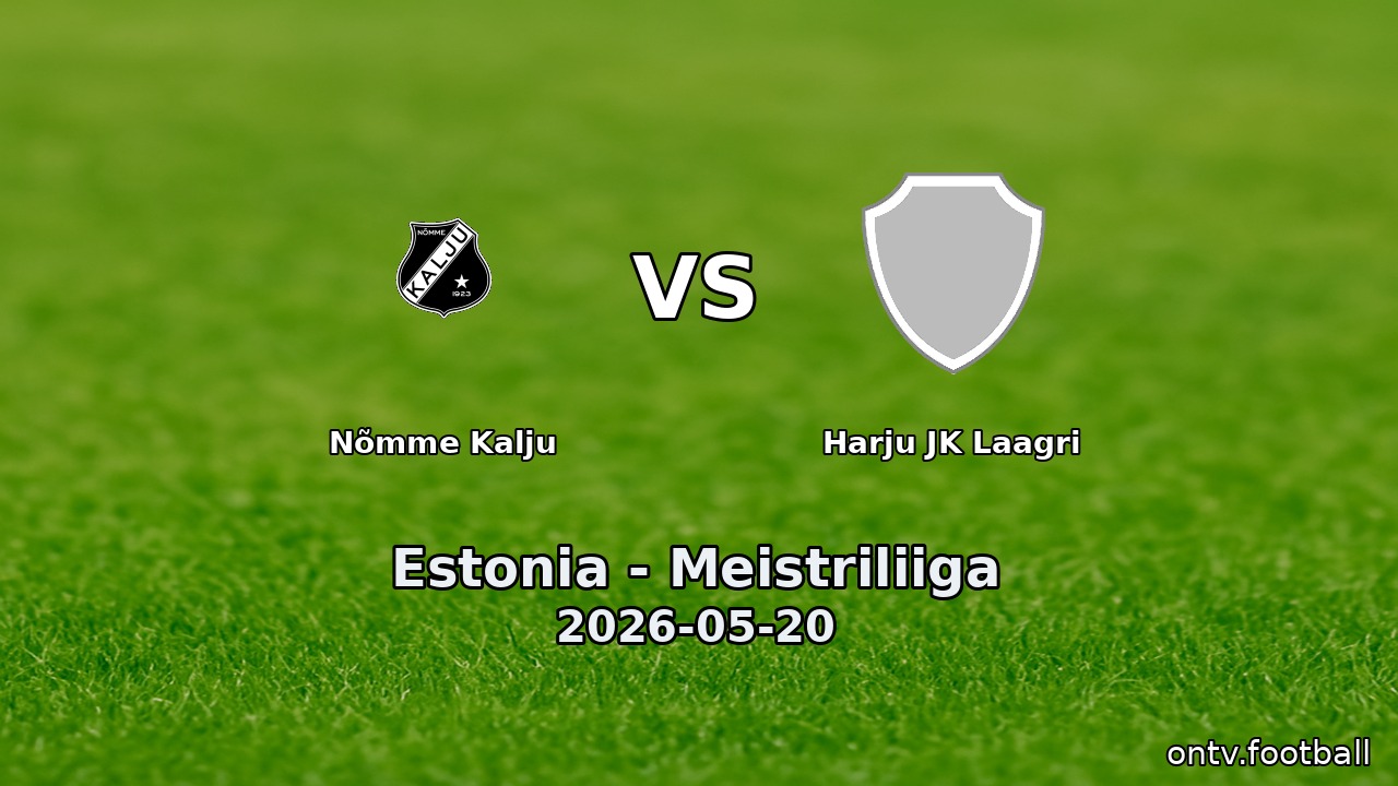 Nõmme Kalju vs Harju JK Laagri