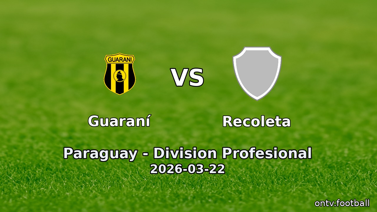 Guaraní vs Recoleta