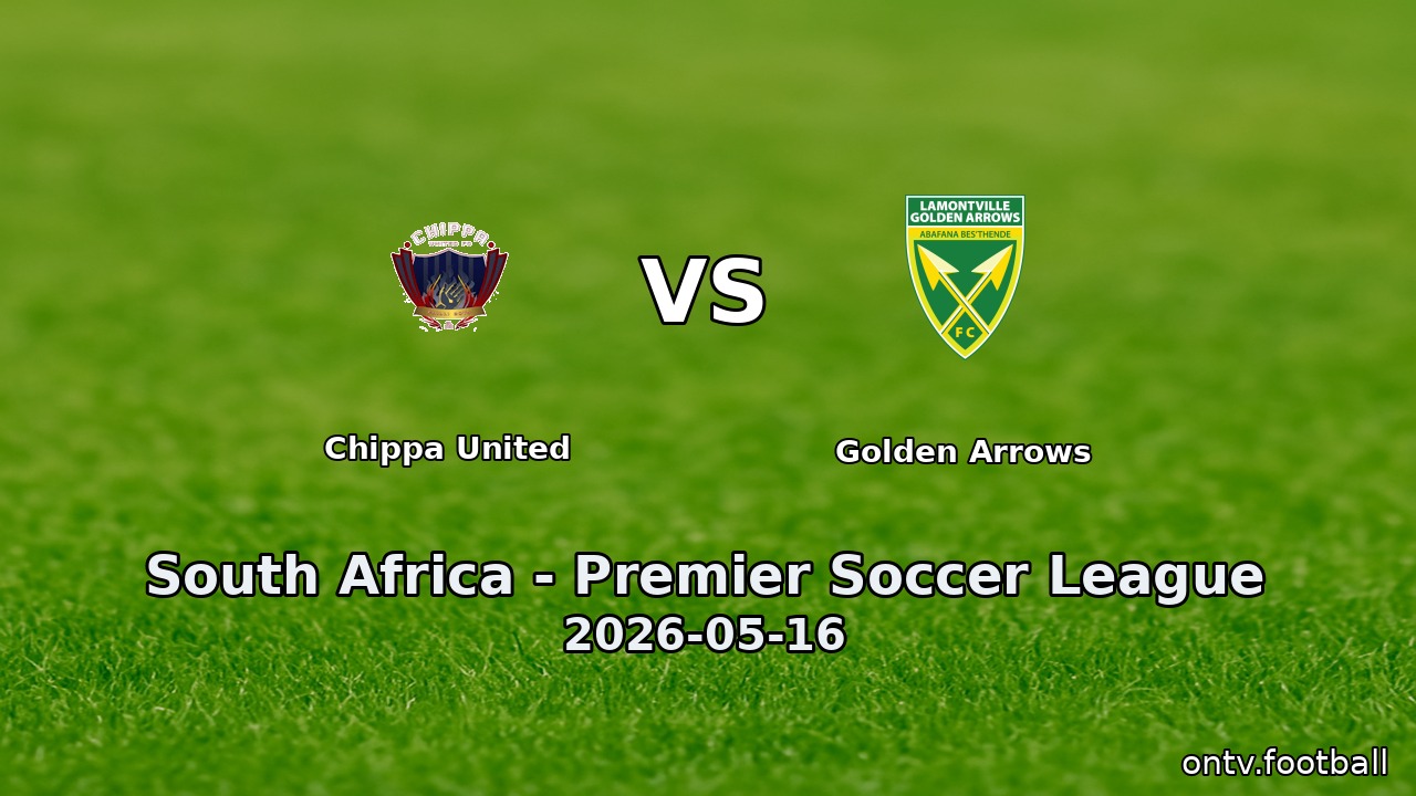 Chippa United vs Golden Arrows