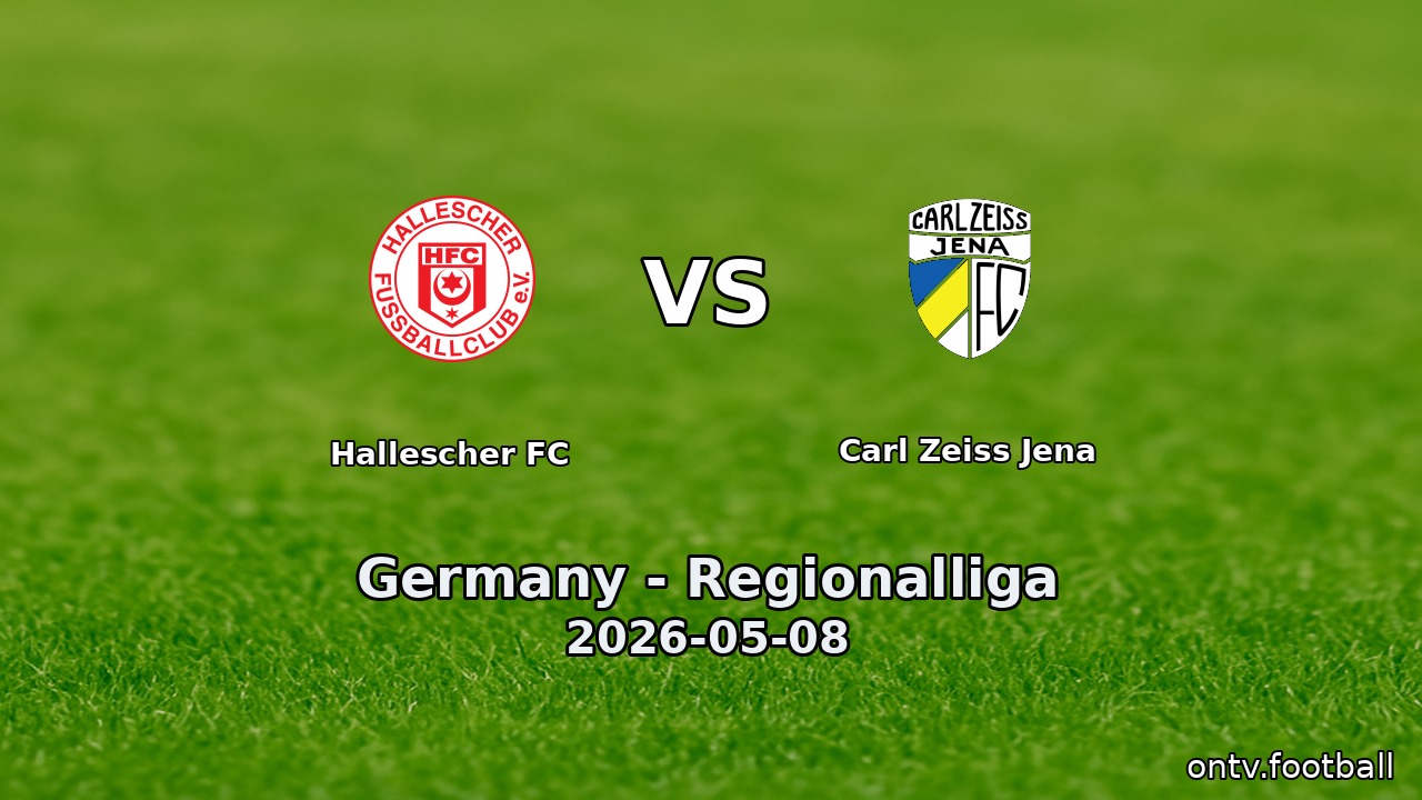 Hallescher FC vs Carl Zeiss Jena