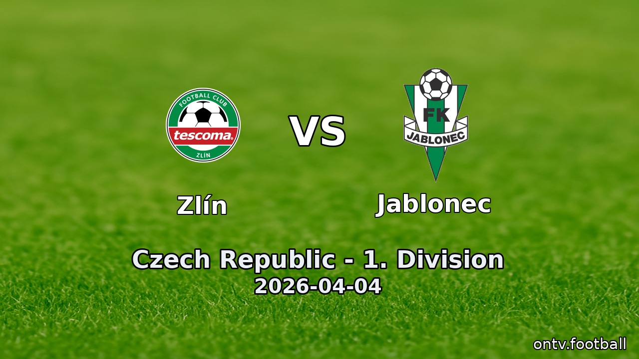 Zlín vs Jablonec