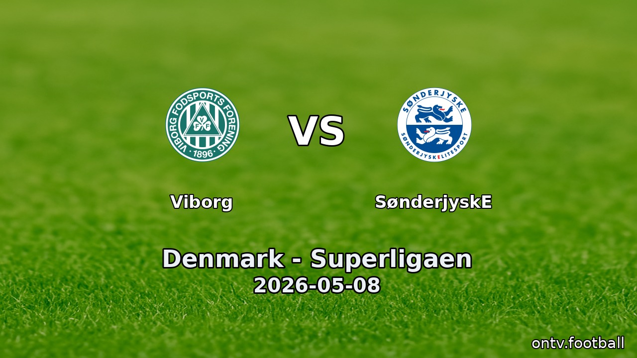 Viborg vs SønderjyskE