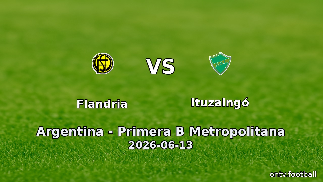 Flandria vs Ituzaingó