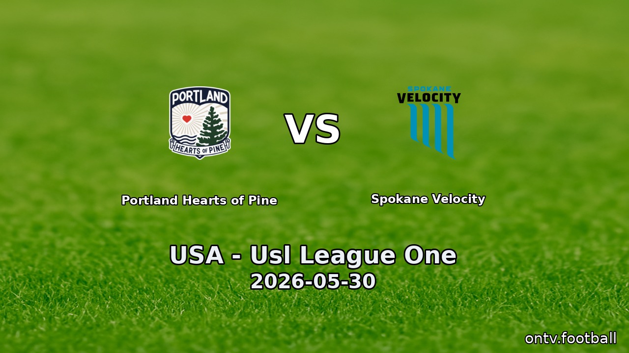 Portland Hearts of Pine vs Spokane Velocity