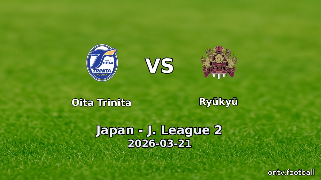 Oita Trinita vs Ryūkyū