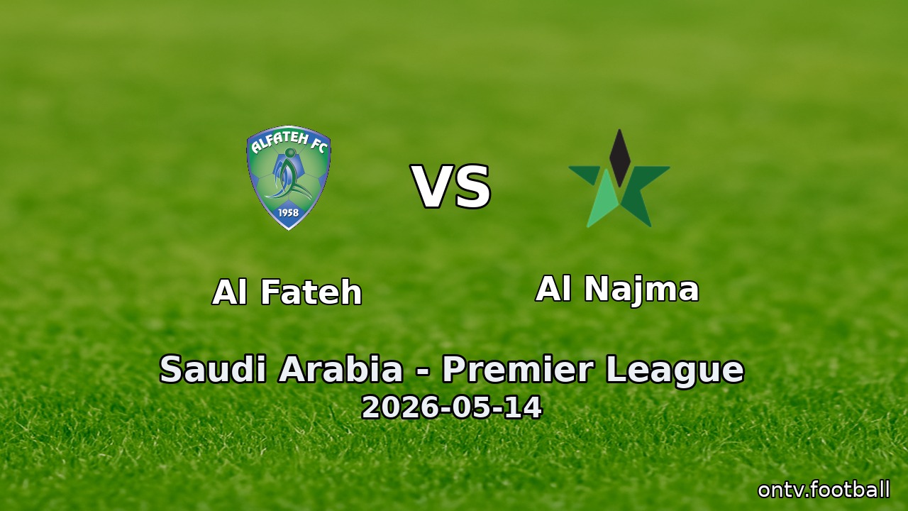 Al Fateh vs Al Najma