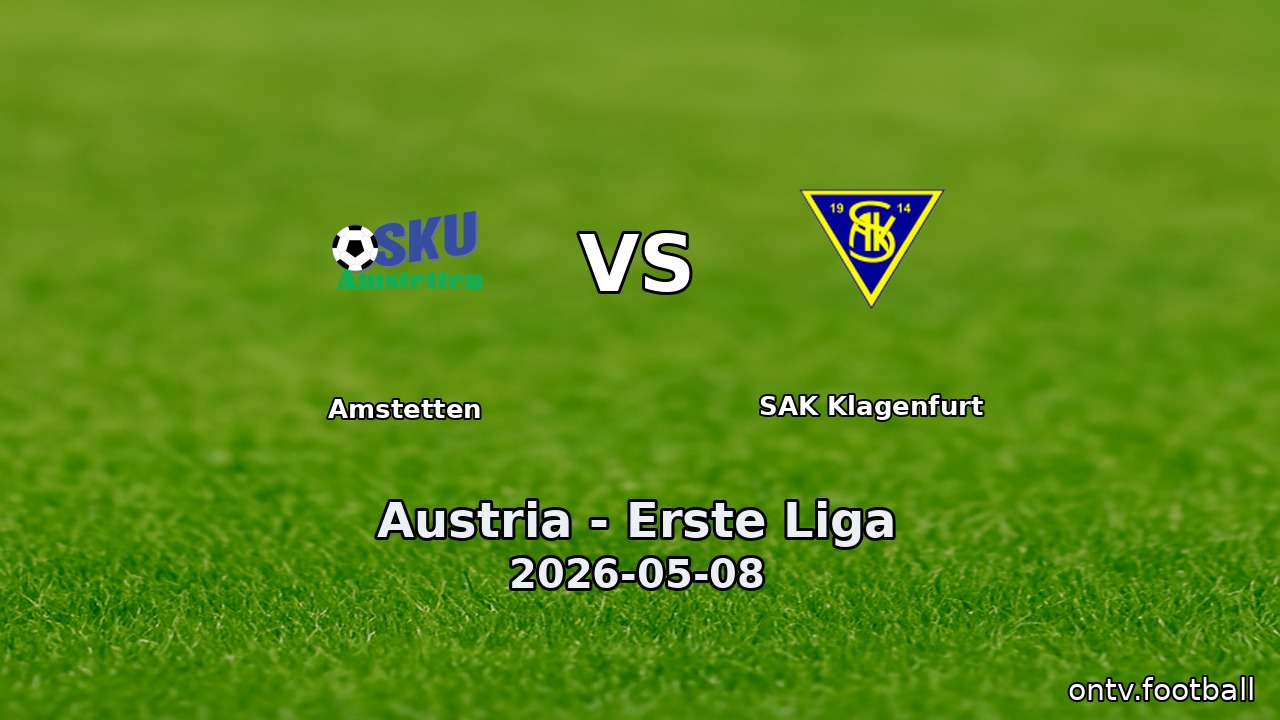 Amstetten vs SAK Klagenfurt