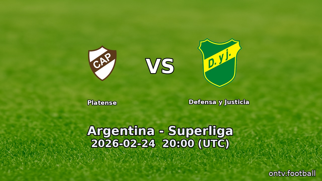 Platense vs Defensa y Justicia