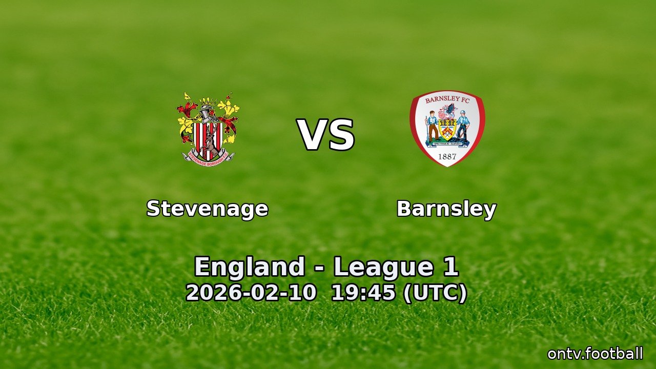 Stevenage vs Barnsley