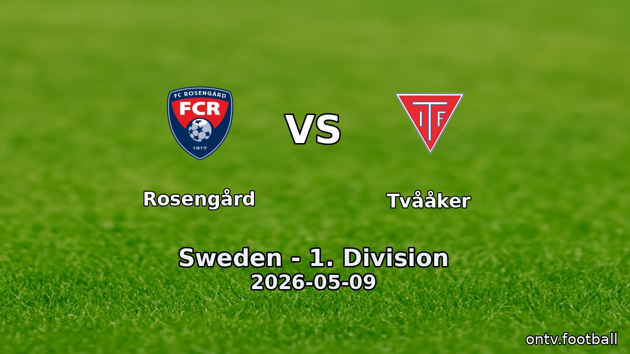 Rosengård vs Tvååker