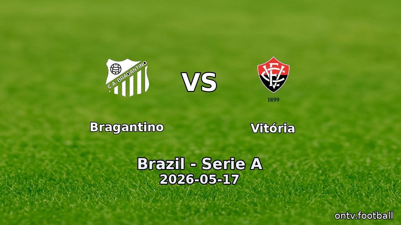 Bragantino vs Vitória