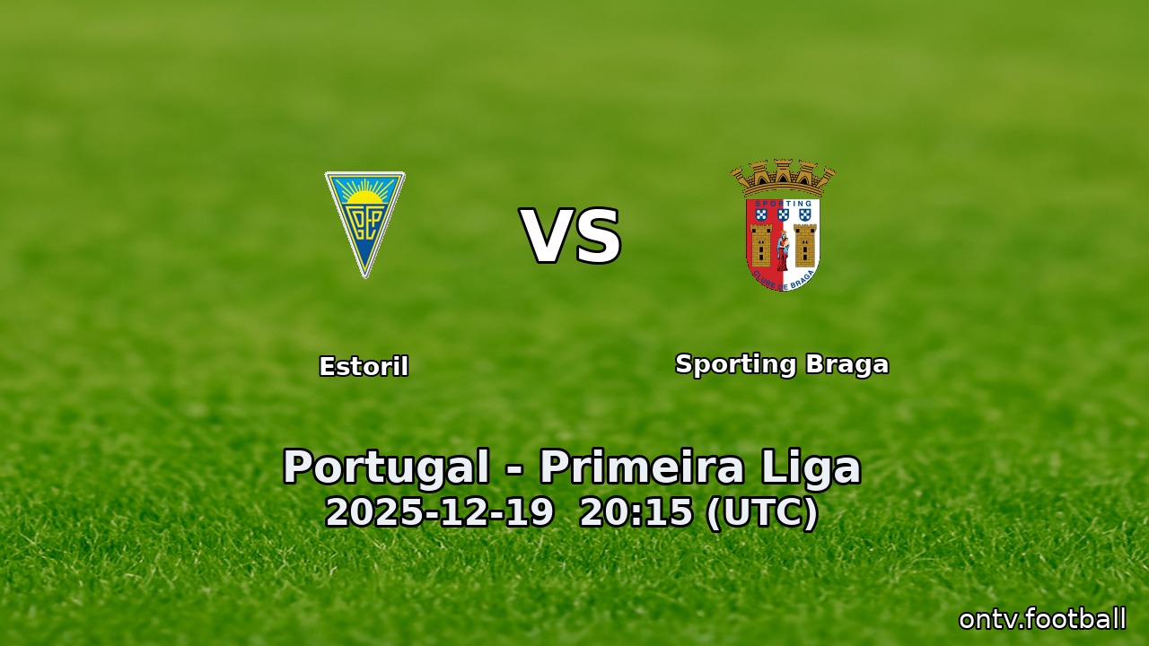 Estoril vs Sporting Braga