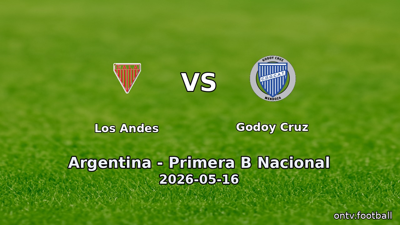 Los Andes vs Godoy Cruz