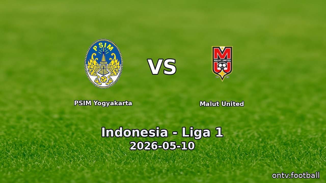 PSIM Yogyakarta vs Malut United