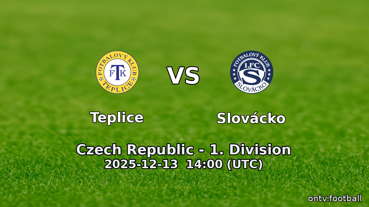 Teplice vs Slovácko