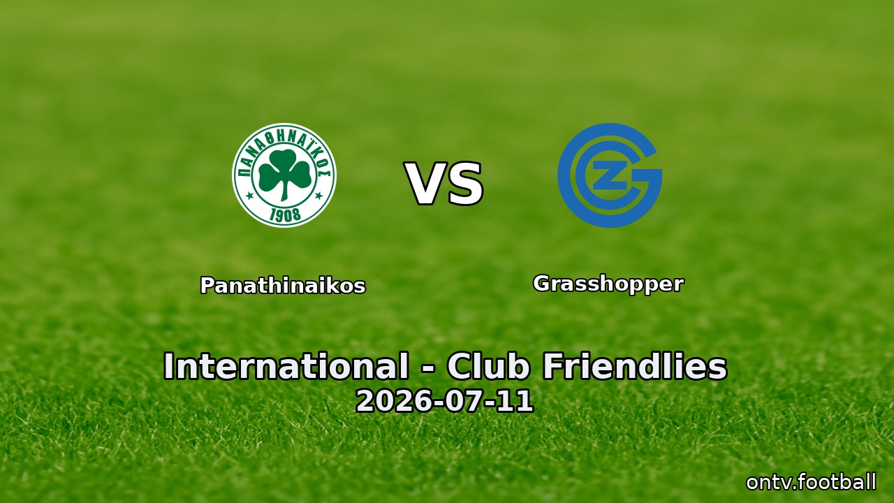 Panathinaikos vs Grasshopper