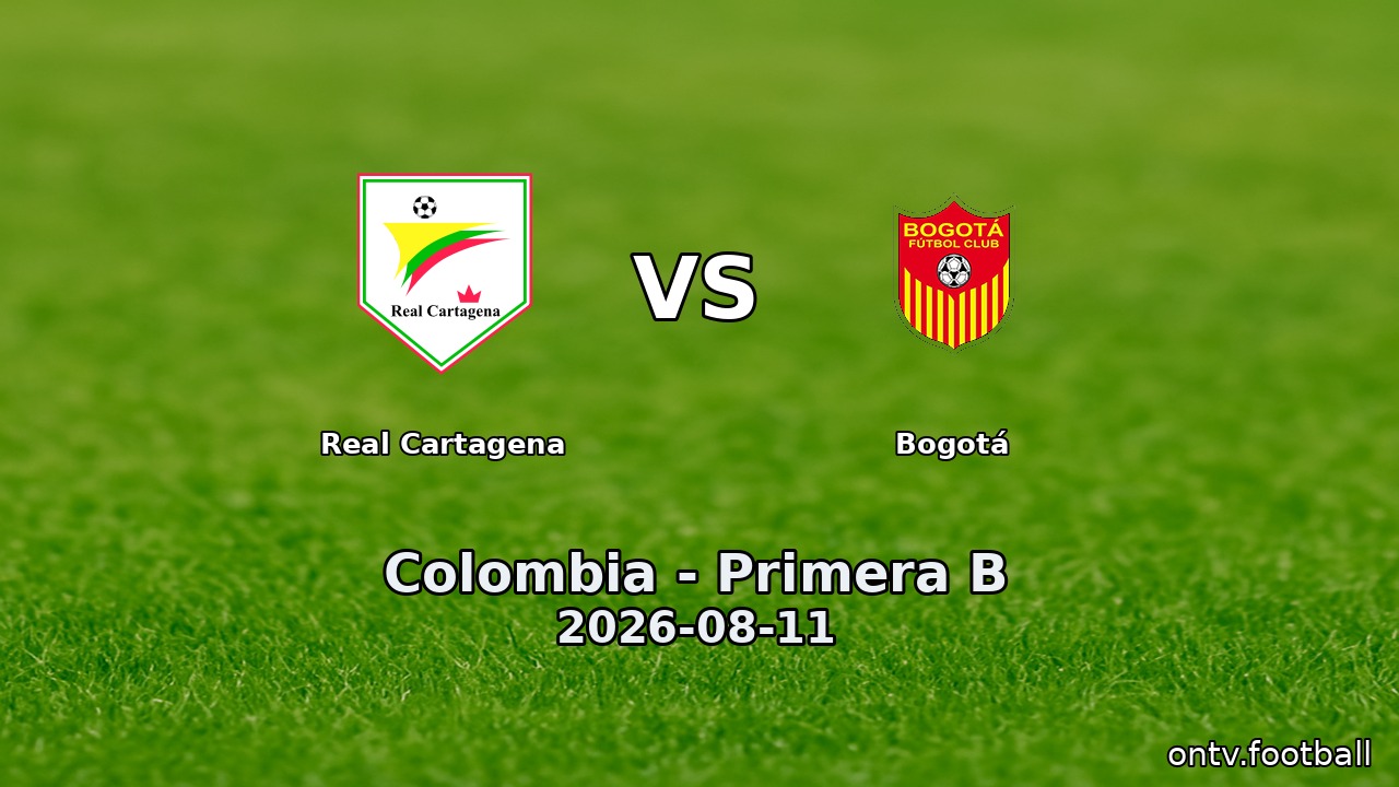 Real Cartagena vs Bogotá