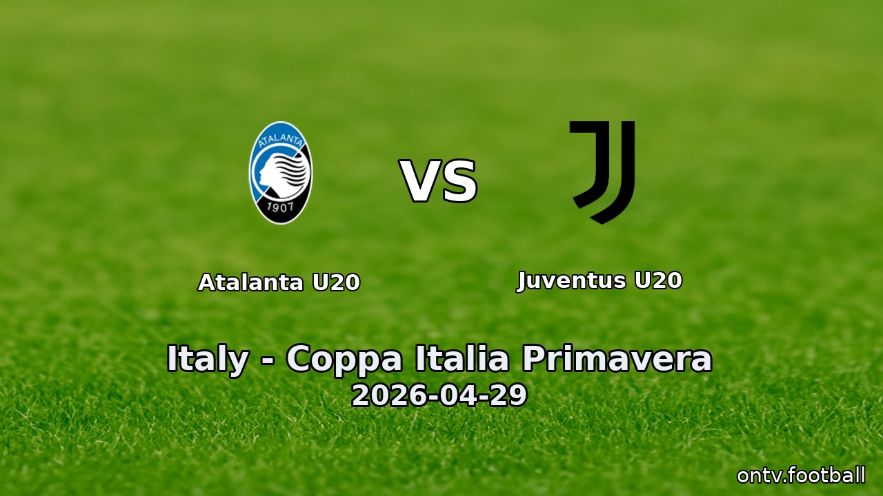 Atalanta U20 vs Juventus U20