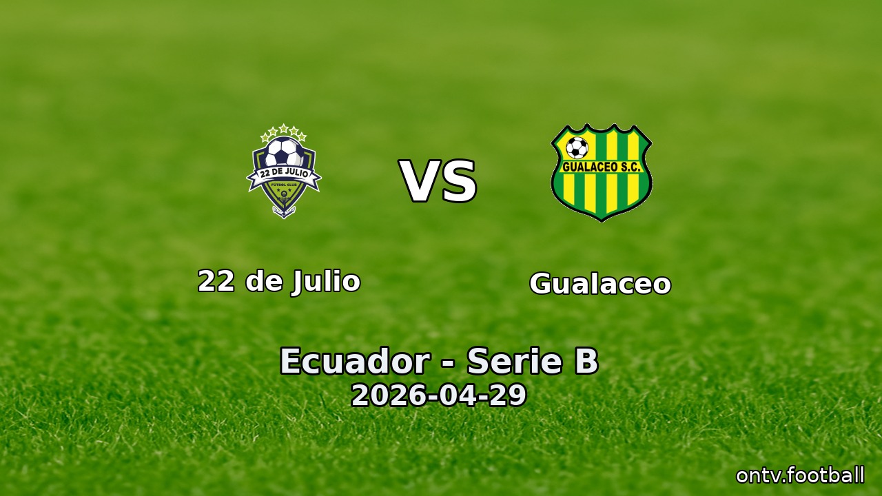 22 de Julio vs Gualaceo