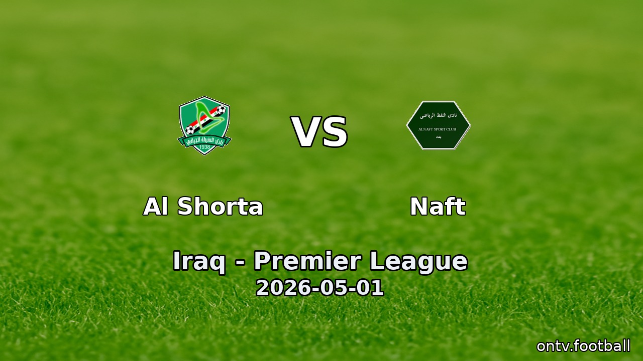 Al Shorta vs Naft