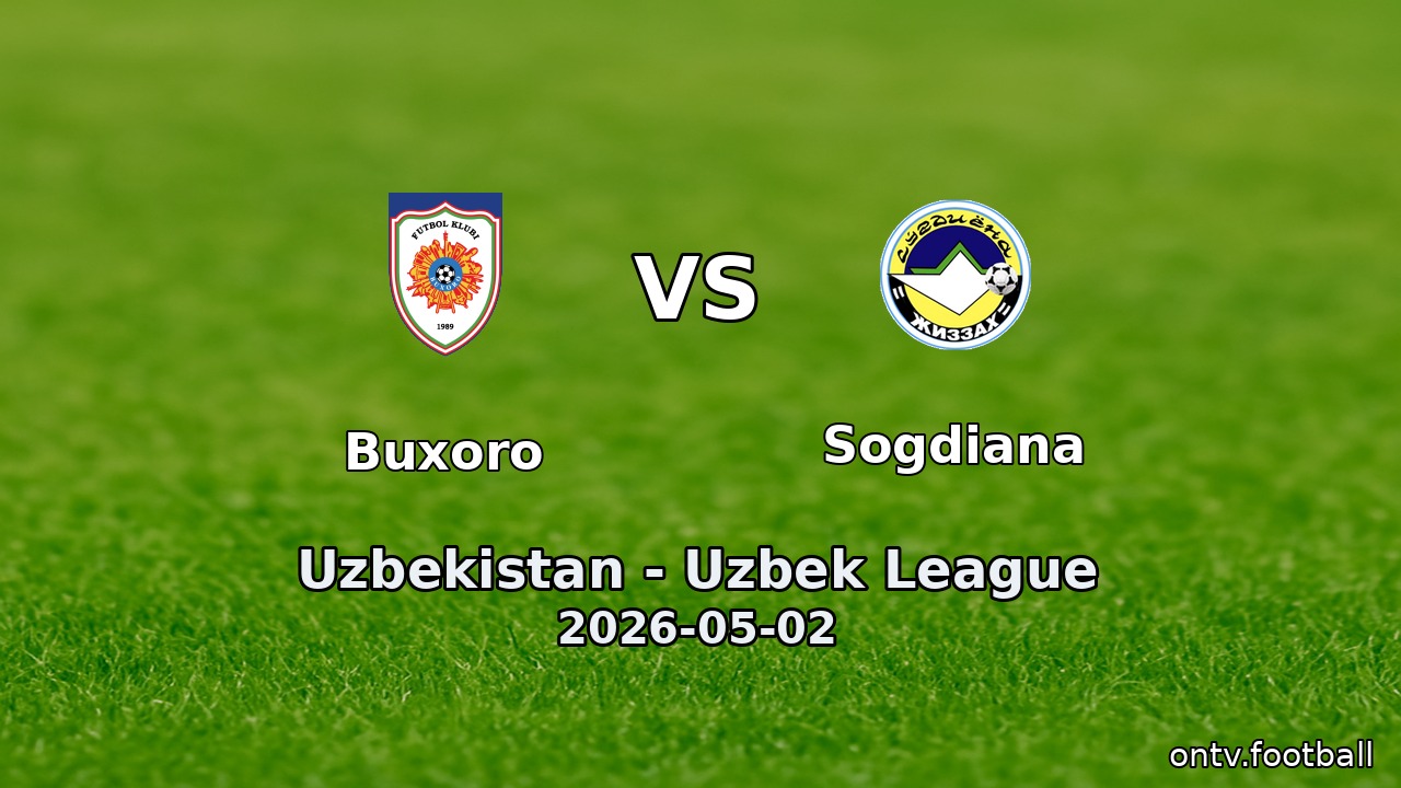 Buxoro vs Sogdiana