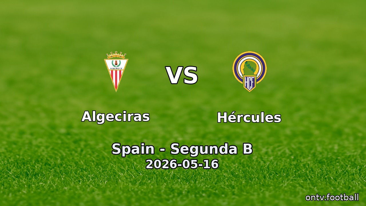 Algeciras vs Hércules