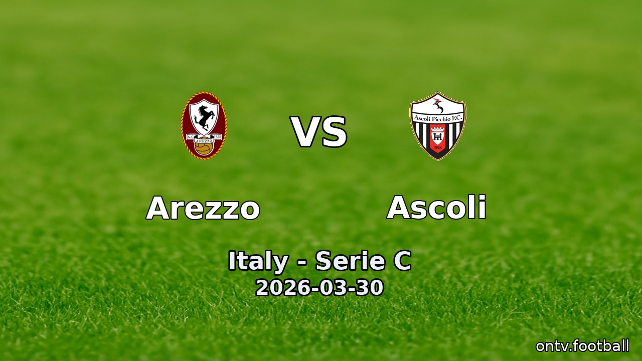 Arezzo vs Ascoli