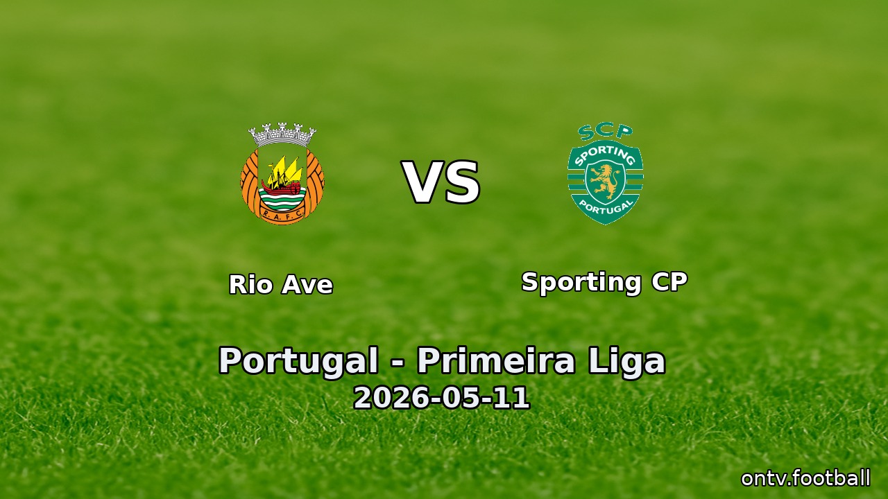 Rio Ave vs Sporting CP