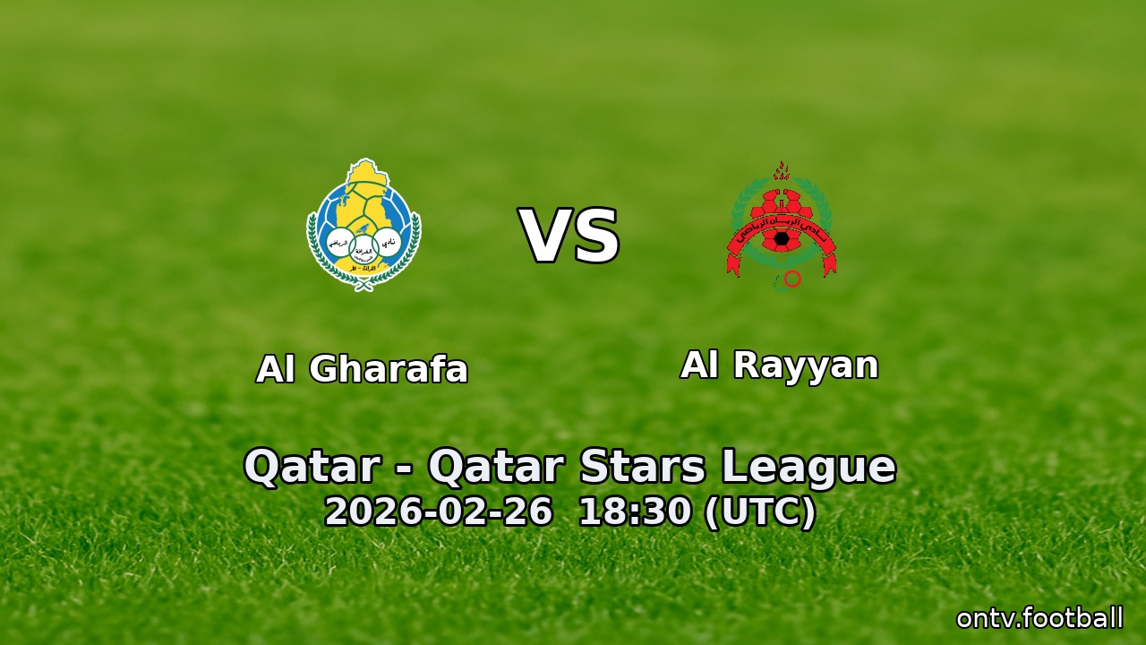 Al Gharafa vs Al Rayyan