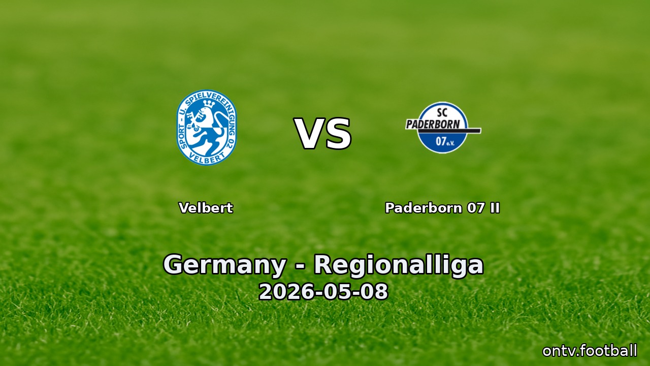 Velbert vs Paderborn 07 II
