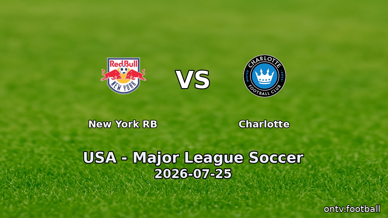 New York RB vs Charlotte