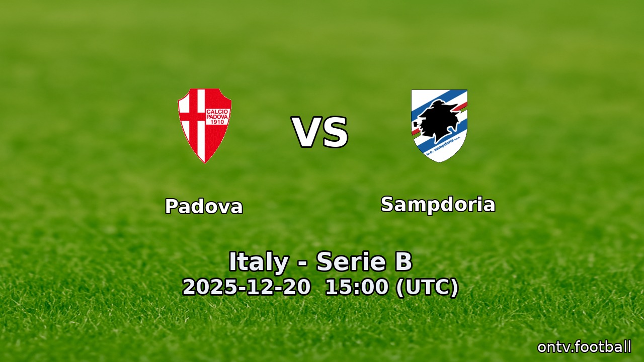 Padova vs Sampdoria