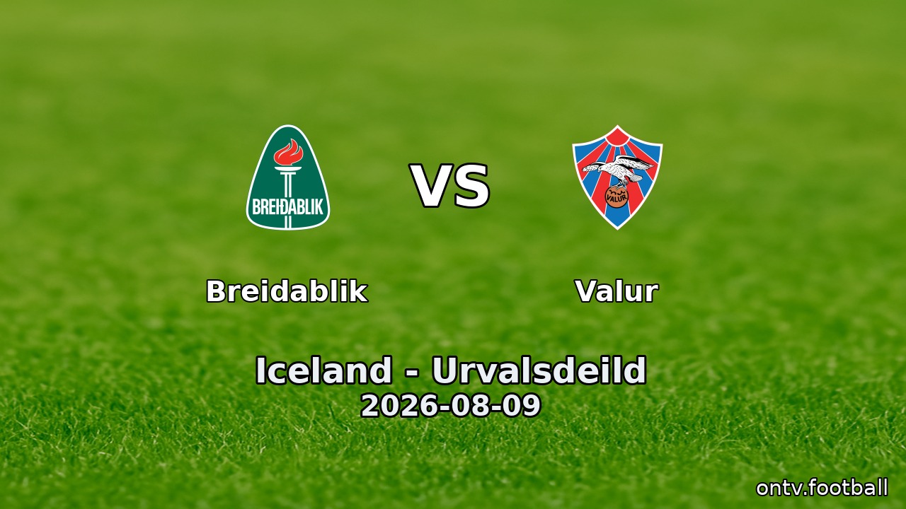 Breidablik vs Valur