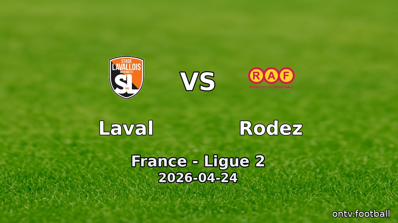 Laval vs Rodez